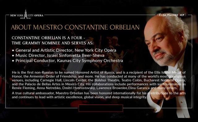Maestro Constantine Orbelian